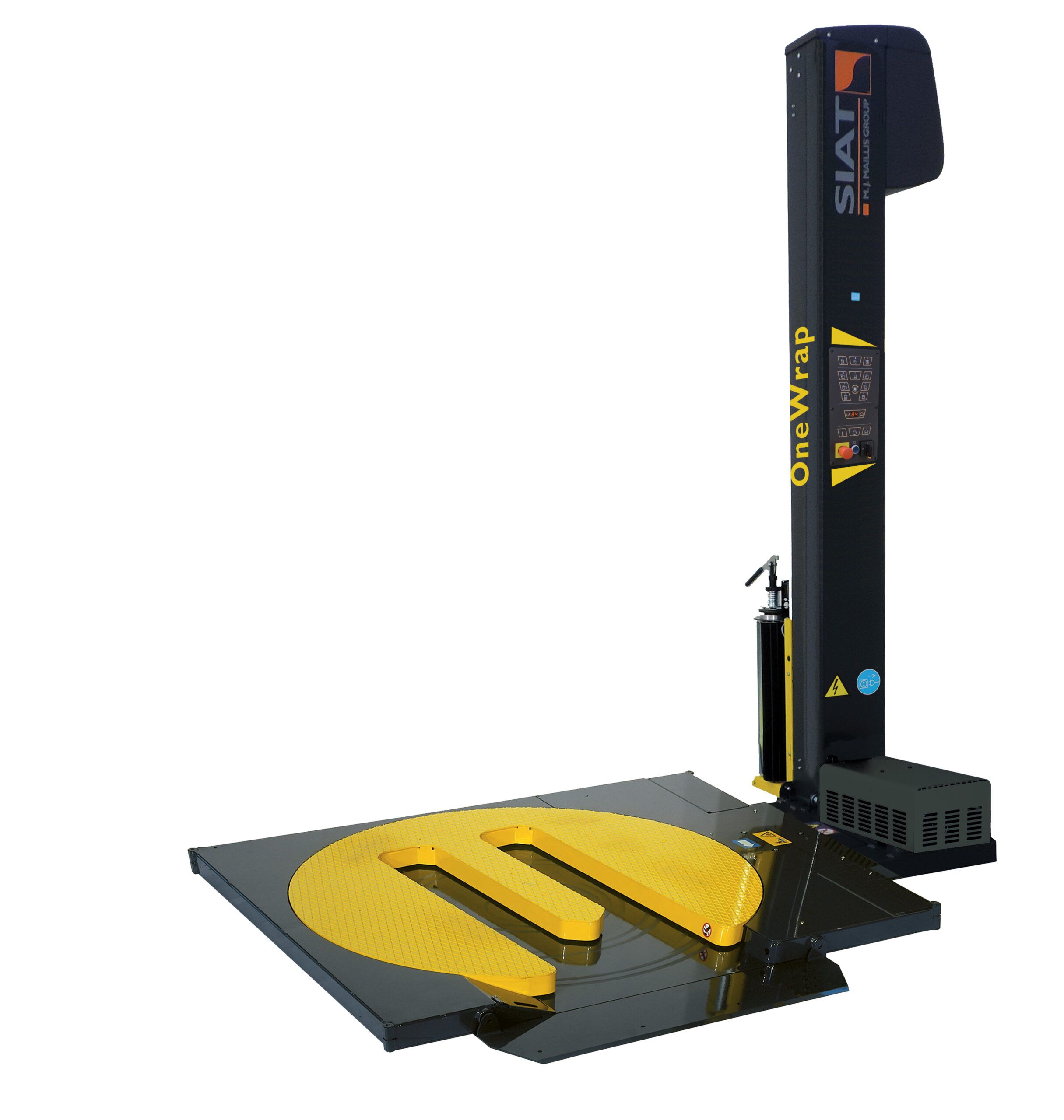 OneWrap to półautomatyczna owijarka do folii stretch. OneWrap to właściwe rozwiązanie dla większości typowych potrzeb związanych z pakowaniem palet. OneWrap to półautomatyczna owijarka do folii stretch. OneWrap to właściwe rozwiązanie dla większości typowych potrzeb związanych z pakowaniem palet.