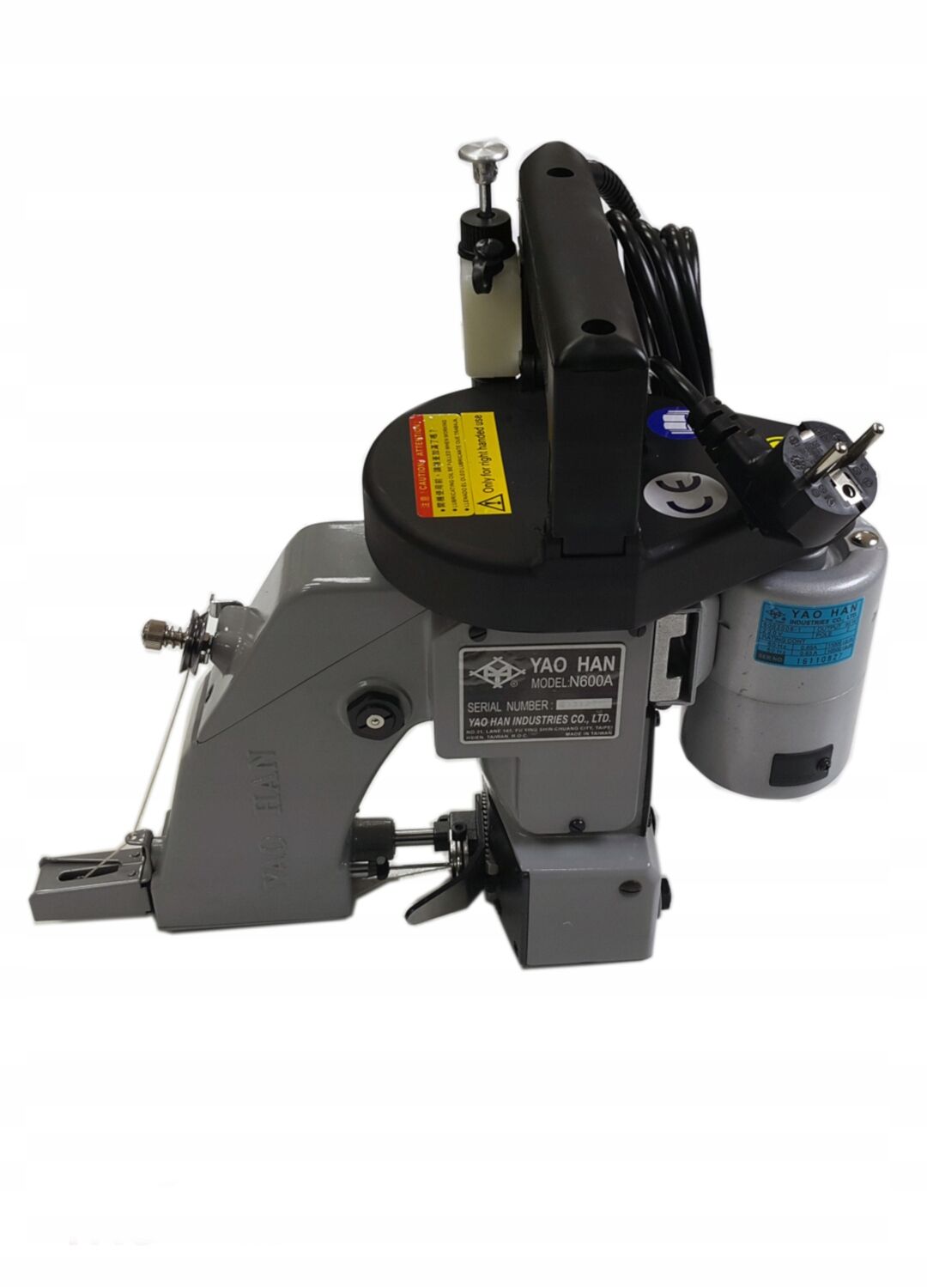 Zaszywarka do worków YaoHan N600A 1-nitkowa Zaszywarka do worków YaoHan N600A 1-nitkowa